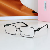 LOGO SQUARE SUNGLASSES SMU808 IN METAL