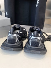 3XL EXTREME LACE SNEAKER BLACK MIX WHITE