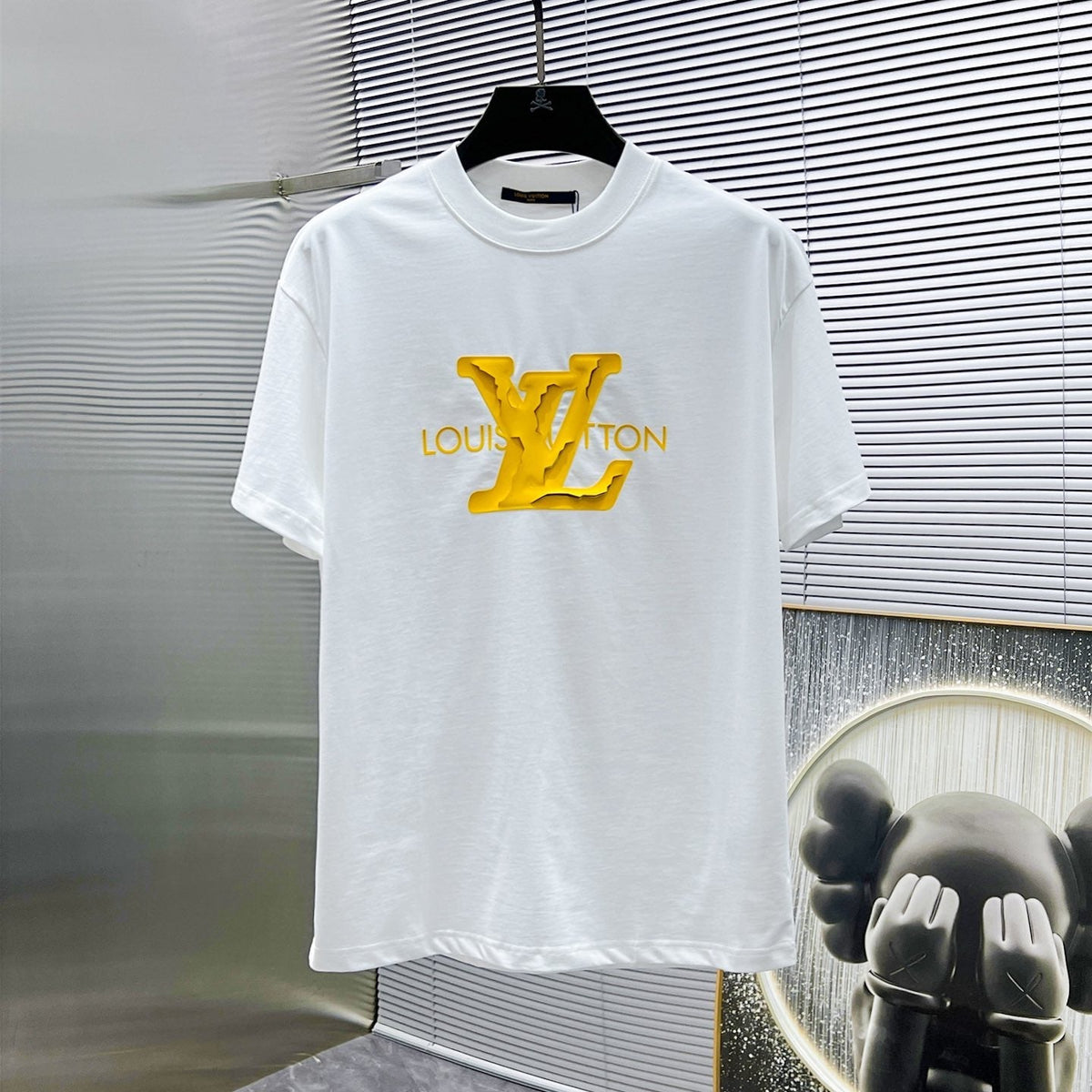 LV T-SHIRT IN WHITE COTTON 238819
