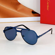 SANTOS AVIATOR FRAME SUNGLASSES CT0639S IN METAL