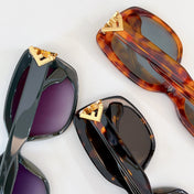 ROMA SQUARE FRAME SUNGLASSES FE40138 IN ACETATE