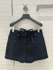 PRADA FASHION BLACK SHORTS 263935
