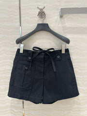 PRADA FASHION BLACK SHORTS 263935
