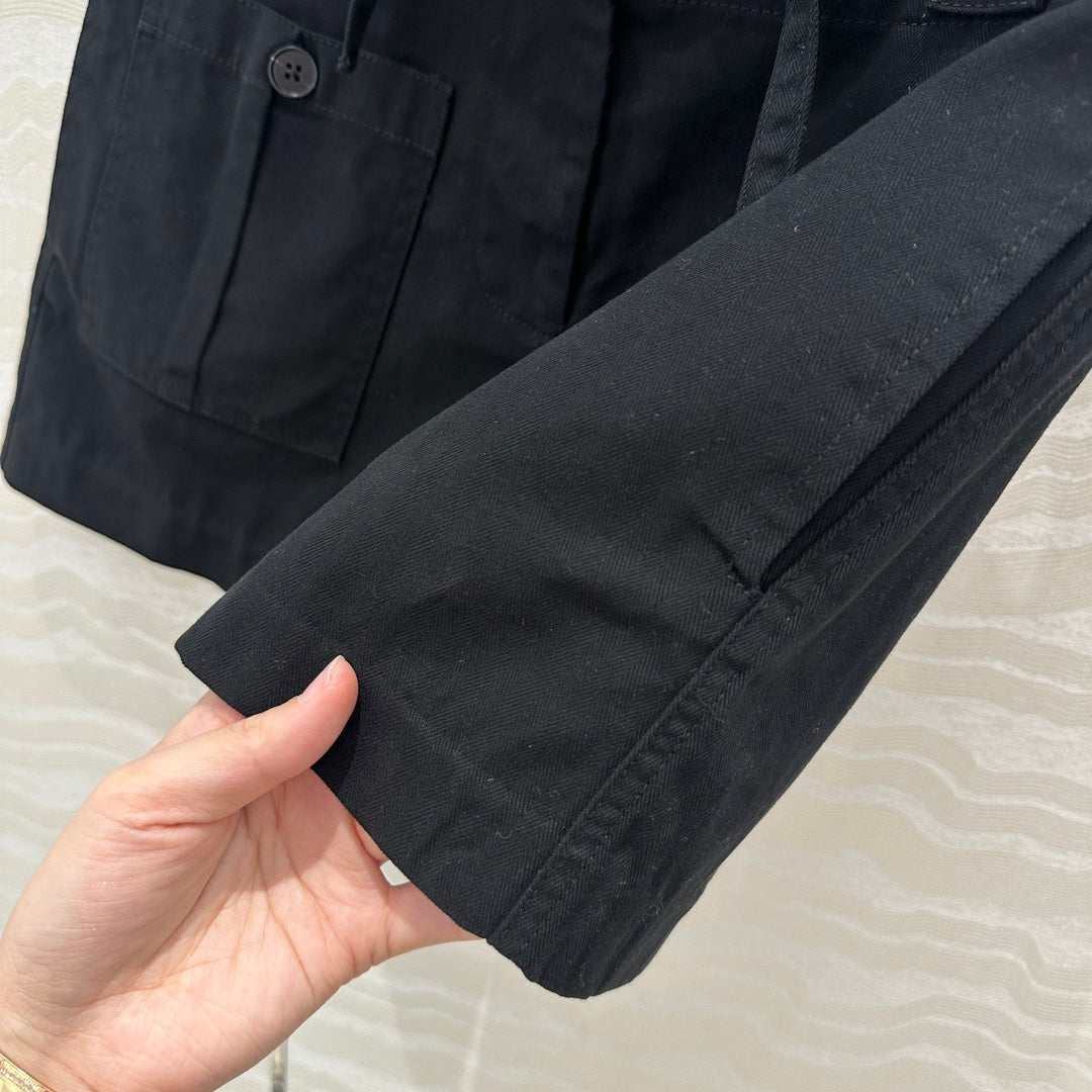 PRADA FASHION BLACK SHORTS 263935