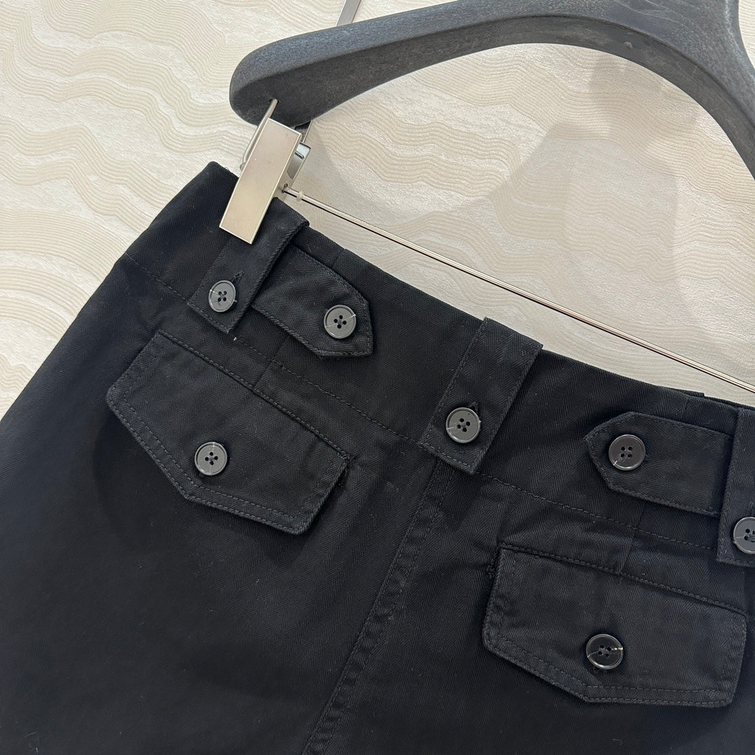 PRADA FASHION BLACK SHORTS 263935