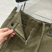 PRADA FASHION MOSS GREEN SHORTS 263938