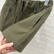 PRADA FASHION MOSS GREEN SHORTS 263938