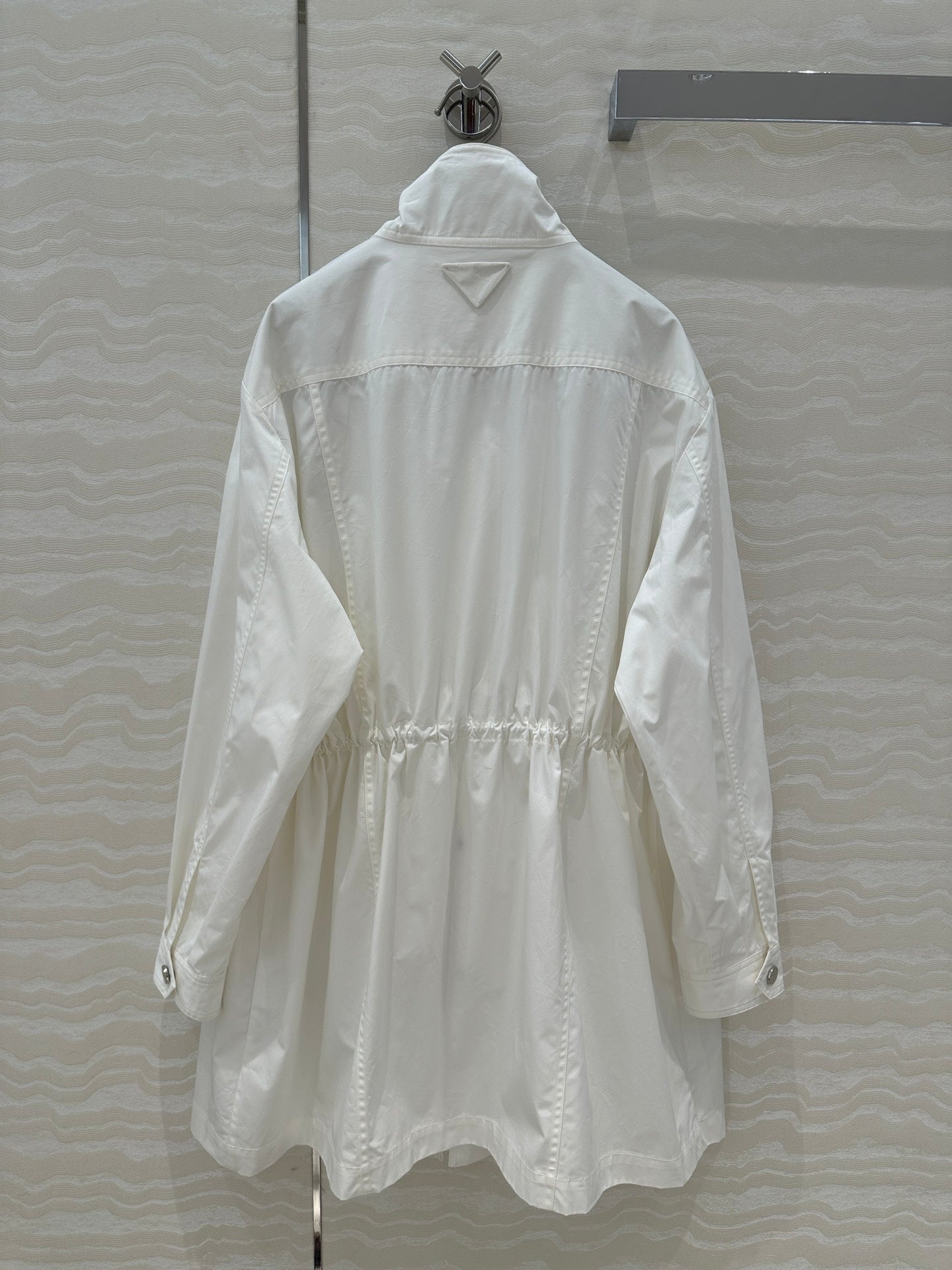 PRADA WINDBREAKER JACKET WITH TRIANGULAR POCKETS 276314