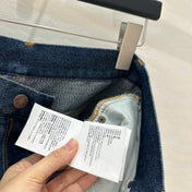 PRADA FASHION STRAIGHT-LEG DENIM SHORTS 263942