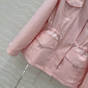 LP CLASSIC STAND-COLLAR LINEN JACKET 265162