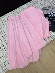 PRADA TOP AND SKIRT SET STYLE 90