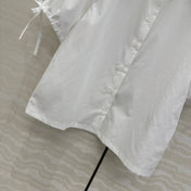 PRADA FASHION WHITE SHIRT 263951