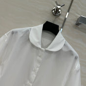 PRADA FASHION WHITE SHIRT 263951