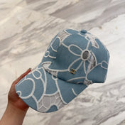 LACE FLORAL BASEBALL HAT 672631