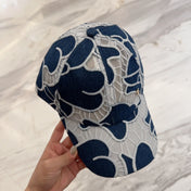 LACE FLORAL BASEBALL HAT 672632