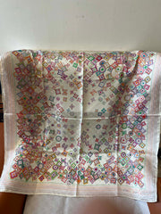 LV SCARF 90 CM IN SILK 715639
