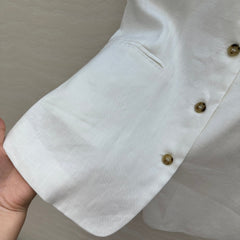 LP SLEEVELESS LINEN BLAZER 272243