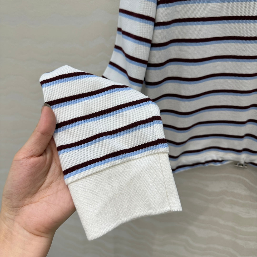 PRADA LONG-SLEEVE POLO SHIRT 270087