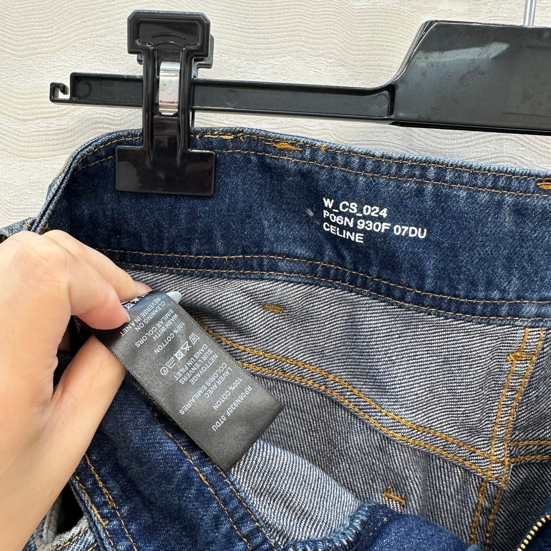 CELINE DENIM SHORTS 270081