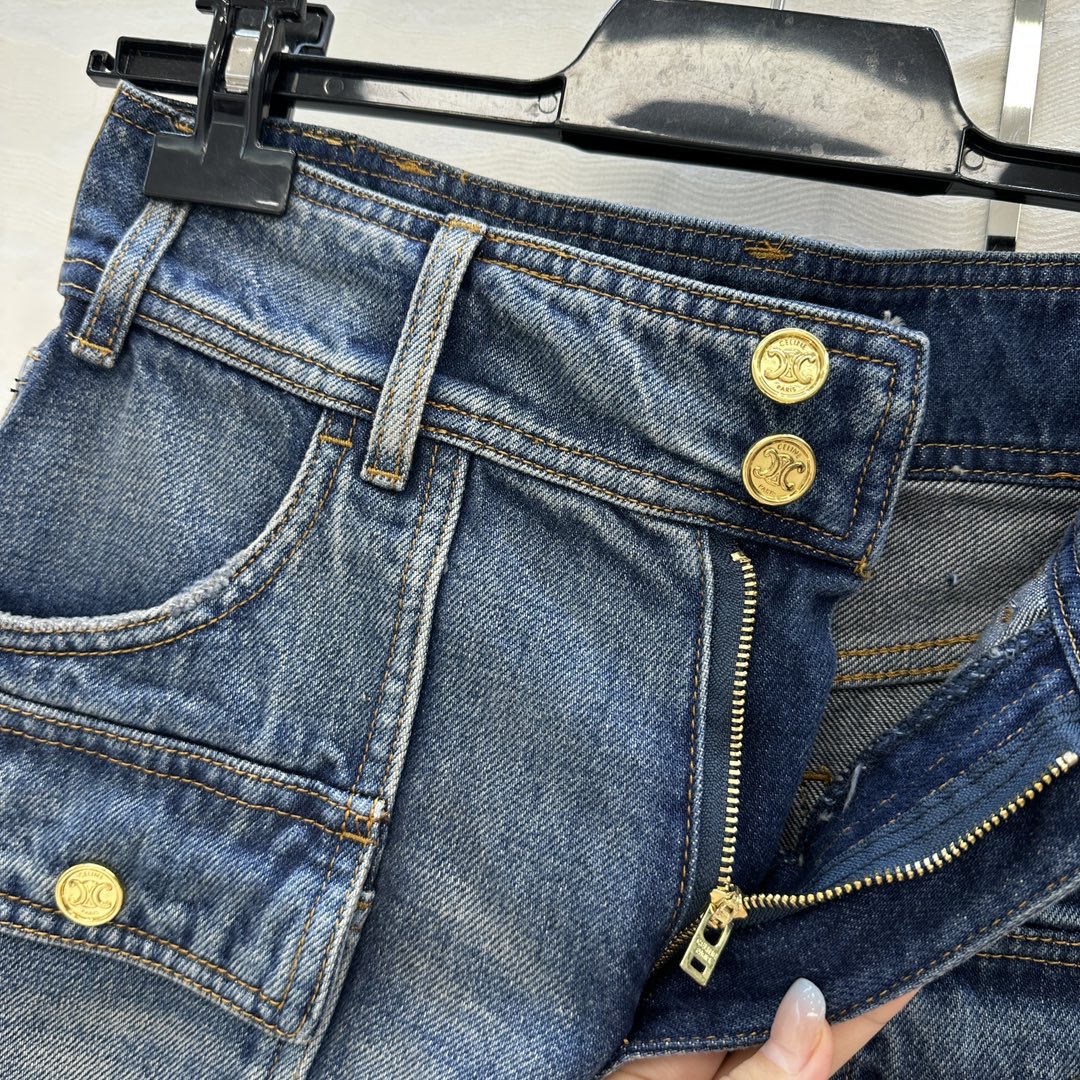 CELINE DENIM SHORTS 270081