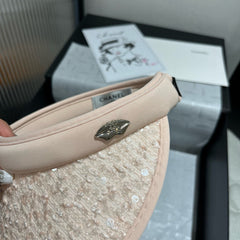 CC SUN HAT MODEL PINK WITH SEQUINS 673926