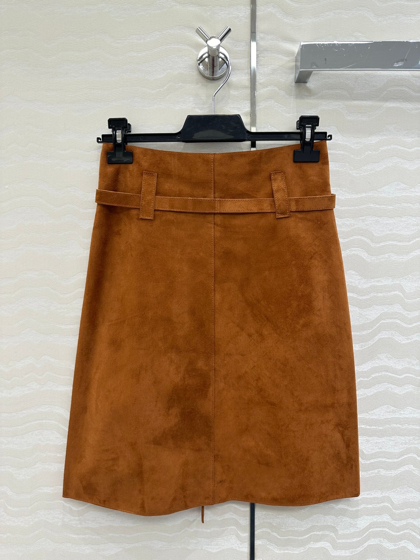 PRADA LAMB LEATHER SKIRT 276298