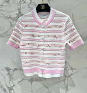 CHANEL 25S SHORT-SLEEVE CARDIGAN STYLE 111