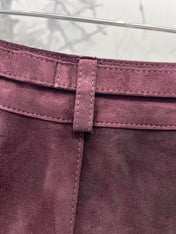 HERMES 25S SHEEPSKIN SHORTS 176