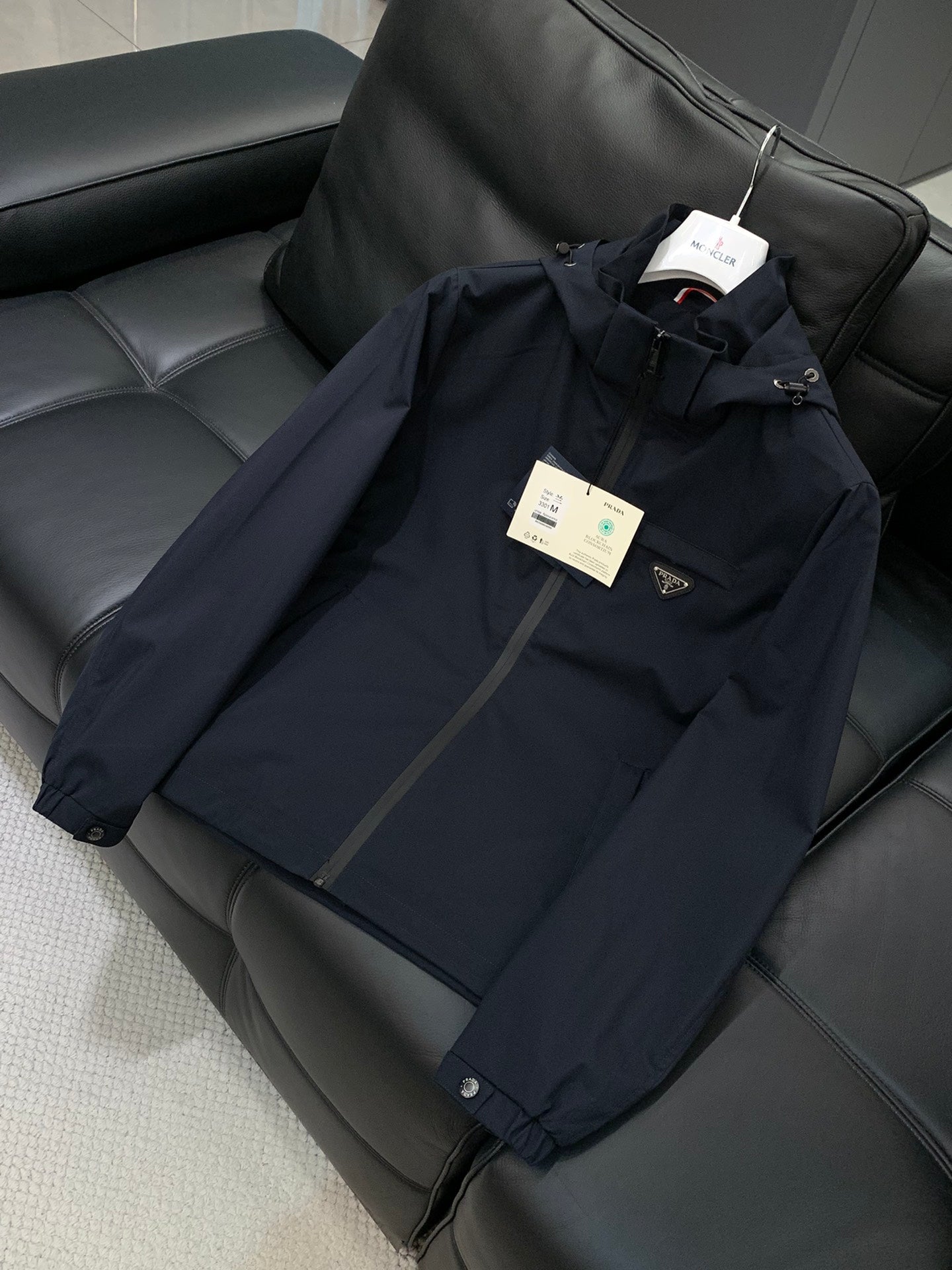 PRADA HOODED JACKET STYLE 45