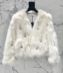YSL 25S FUR VEST STYLE 227