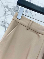 YSL 25S HIGH-WAISTED WIDE-LEG PANTS STYLE 176