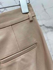 YSL 25S HIGH-WAISTED WIDE-LEG PANTS STYLE 176