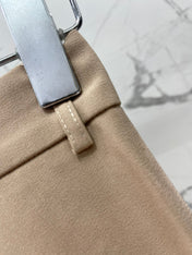 YSL 25S HIGH-WAISTED WIDE-LEG PANTS STYLE 176