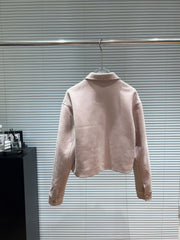 PRADA 25S SUEDE LAPEL JACKET 554