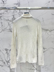 YSL 25S FITTED TURTLENECK SWEATER STYLE 182