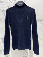 YSL 25S FITTED TURTLENECK SWEATER STYLE 183