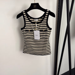CELINE 25S STRIPED TANK TOP 0115