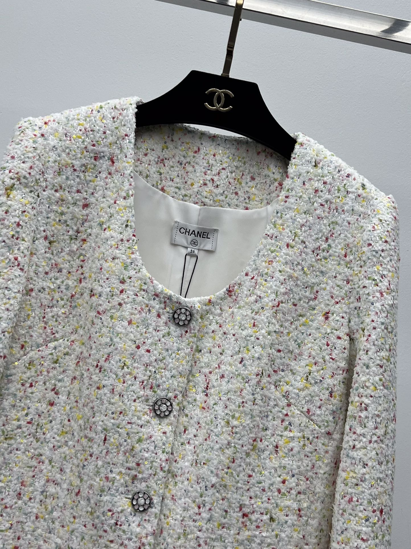 CHANEL 25S TWEED SKIRT 290