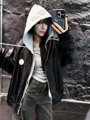 CHANEL 25S HOODED ZIP JACKET 381