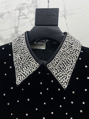 YSL 25S DRESS WITH BEADED DETAILS STYLE 61