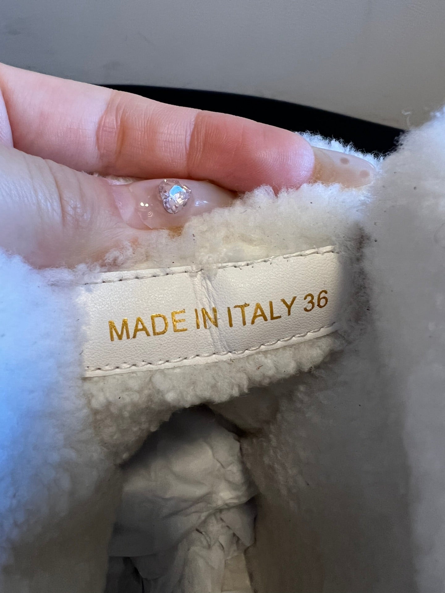 PRADA 25S PLATFORM ANKLE BOOTS 40 MM IN BROWN SUEDE SHEARLING-LINED