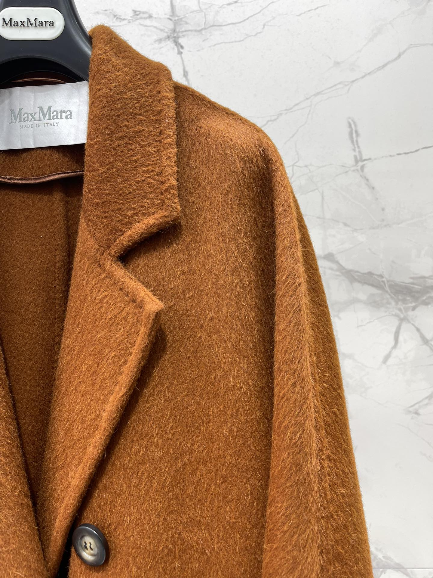 MAX MARA 25S DOUBLE-BREASTED WOOL COAT 213