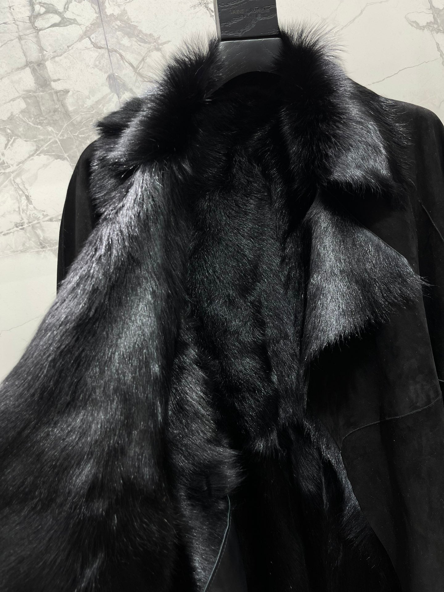 YSL 25S BELTED COAT STYLE 12