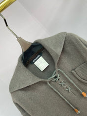 CHANEL 25S COLLARED SWEATER 595