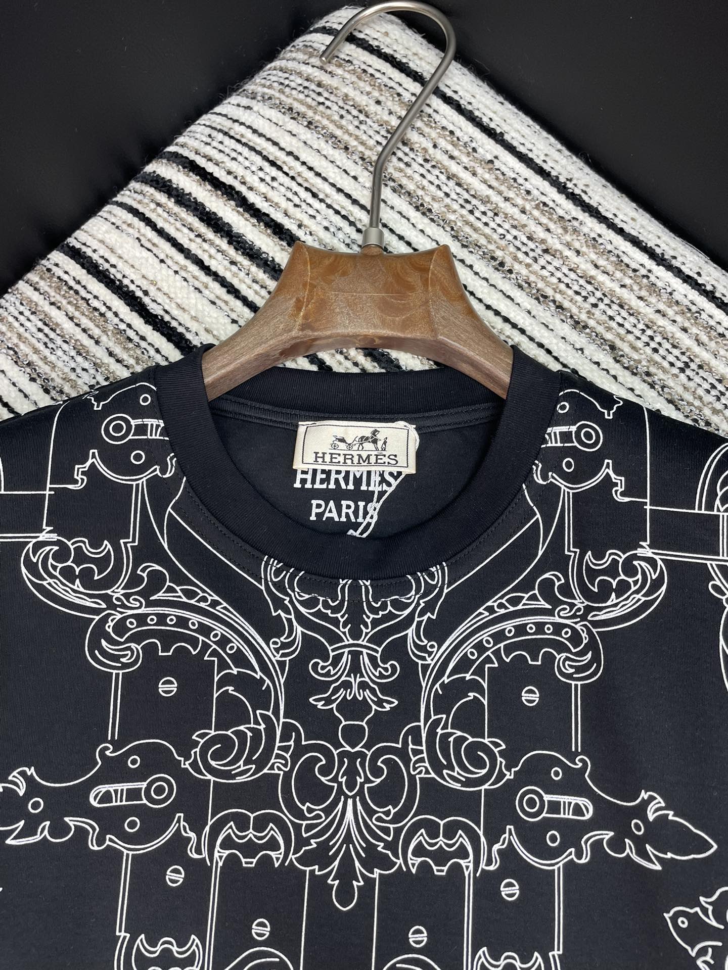 HERMES 25S CREW NECK T-SHIRT 461