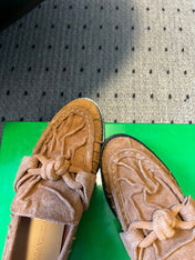 BOTTEGA VENETA 26S LOAFERS IN BROWN SUEDE