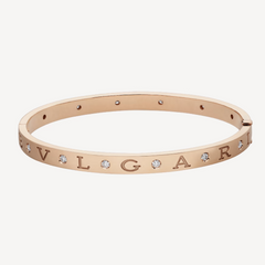 ZERO 1 PINK GOLD 12 DIAMONDS BRACELET