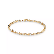 HARDWEAR MICRO LINK 44 MOTIF GOLD BRACELET