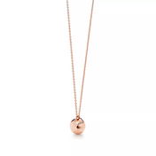 BALL PENDANT 12.75MM NECKLACE