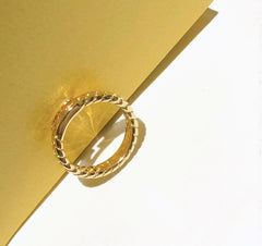 BAGUETTE RING GOLD